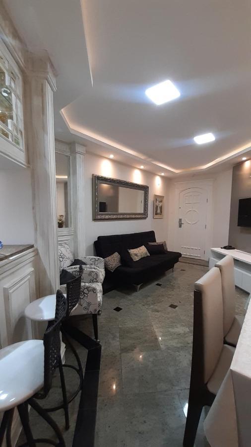 Lindo Flat No Edificio Cosmopolitan, Com Garagem E Piscina Appartement Santos  Buitenkant foto