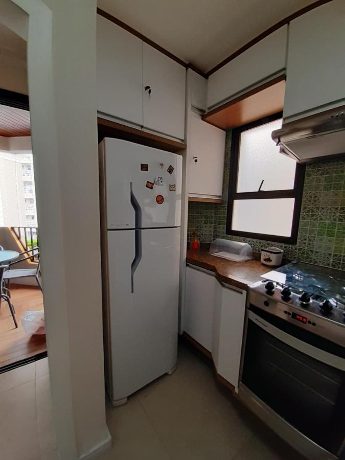 Lindo Flat No Edificio Cosmopolitan, Com Garagem E Piscina Appartement Santos  Buitenkant foto